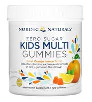 Nordic Naturals Kids Multi Zero Sugar, Orange Lemon - 120 guminukų