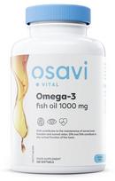 Osavi Omega-3 Fish Oil Molecularly Distilled, 1000mg (Lemon) - 120 kapsulių
