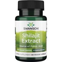 Swanson Shilajit Extract, 400mg - 60 kapsulių