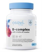 Osavi B-Complex with Choline & Inositol - 60 kapsulių