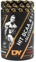 Dorian Yates HIT BCAA 4:1:1 + Glutamine, Strawberry - 450 gramų