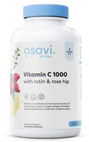 Osavi Vitamin C1000 with Rutin & Rose Hip - 180 kapsulių