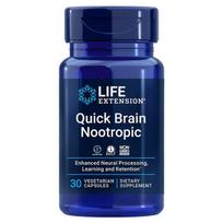 Life Extension Quick Brain Nootropic - 30 kapsulių