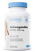 Osavi Ashwagandha Extra, 400mg - 120 kapsulių
