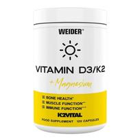 Weider Vitamin D3/K2 + Magnesium - 120 kapsulių