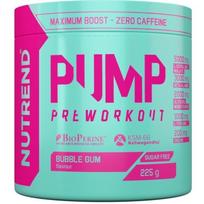 Nutrend Pump Pre-Workout, Bubble Gum - 225 gramų