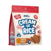 Applied Nutrition Cream of Rice, Toffee Biscuit - 1000 gramų