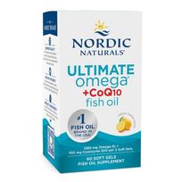 Nordic Naturals Ultimate Omega + CoQ10, 1280mg Lemon (EAN 768990891151) - 60 kapsulių