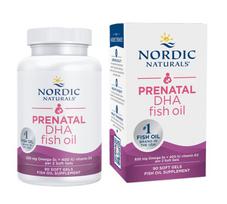 Nordic Naturals Prenatal DHA, 830mg Omega-3 + 400 IU D3 Unflavored - 90 kapsulių