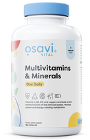 Osavi Multivitamins & Minerals One Daily - 180 kapsulių
