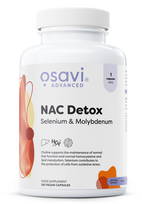 Osavi NAC Detox, Selenium & Molybdenum - 120 kapsulių