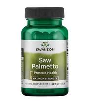 Swanson Saw Palmetto, Maximum Strength - 60 kapsulių