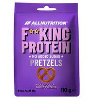 Allnutrition Fitking Protein Pretzels, Milk Chocolate Salted - 110 gramų