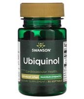 Swanson Ubiquinol, 200mg - 30 kapsulių