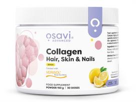 Osavi Collagen Peptides (Hair Skin & Nails), Lemon - 150 gramų