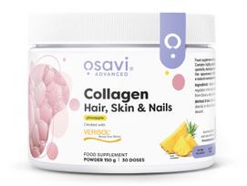 Osavi Collagen Peptides (Hair Skin & Nails), Pineapple - 150 gramų