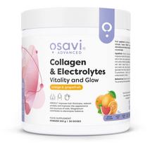 Osavi Collagen Electrolytes Vitality and Glow, Orange & Grapefruit - 300 gramų