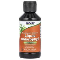 NOW Foods Extra Strength Liquid Chlorophyll, Unflavoured - 118 ml.