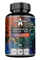 Apollo's Hegemony Magnesium Malate + P5P - 200 kapsulių