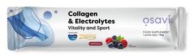 Osavi Collagen Electrolytes Vitality and Sport, Wild Berry - 13 gramų (1 serving)