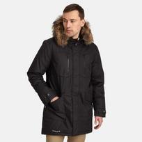 Huppa vyriškas parkas su natūraliu kailiu David 1 12278120*00009, juoda, S