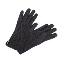Huppa Megztos moteriškos pirštinės ETTA, dark gray