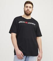 JACK & JONES vyriški marškinėliai 12184987*03, juoda