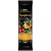 Itališki kietųjų kviečių makaronai SPAGHETTI BILLA PREMIUM, 500 g