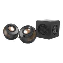 CREATIVE Computer Speaker Pebble X Plus 2.1 with Subwoofer, Black (51MF0495AA000)