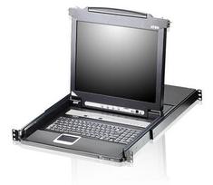 Aten 8 Port 19"" LCD KVMP Switch, USB port Integrated