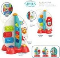 Happy Baby - Busy Board Space Rocket with Light and Music (502257)