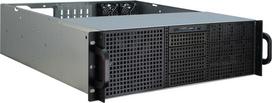 Inter-Tech 3U-30248 Rack Black, Stainless steel