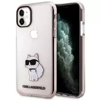 Karl Lagerfeld KLHCN61HNCHTCP iPhone 11 | Xr 6.1" pink hardcase Ikonik Choupette