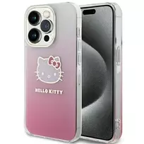 Hello Kitty IPhone 14 Pro 6.1" pink hardcase with IML Gradient Electrop Kitty Head design