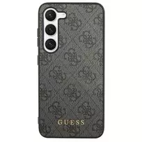 GUESS GUHCS24LG4GFGR back case for Samsung Galaxy S24 Ultra, black