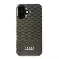 Audi IML Stitching Pattern MagSafe iPhone 16 6.1" black hardcase AU-IMLMIP16-Q5|D3-BK