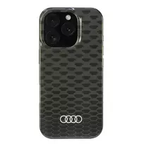 Audi IML Stitching Pattern MagSafe iPhone 16 Pro 6.3" black hardcase AU-IMLMIP16P-Q5|D3-BK