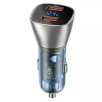 USAMS C29 US-CC154 car charger | 45W | QC | USB-A | light gold