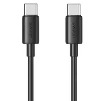 USAMS YD Series SJ711USB01 data transfer and charging cable | USB-C to USB-C | 60W | 1m | black