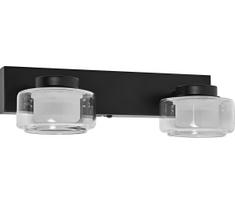 Osram - LED vonios sieninis šviestuvas ORBIS FLAME 2xLED/5,5W/230V IP44 juodas