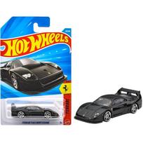 Hot Wheels Mainline Modeliukas Ferrari F40 Competizione Black Long Card (yra Sandėlyje)