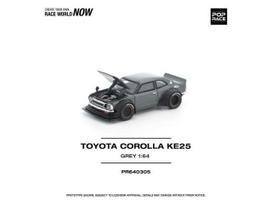 PRE-ORDER Pop Race Modeliukas 1/64 Toyota Corolla KE25, grey