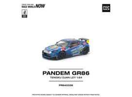 PRE-ORDER Pop Race Modeliukas 1/64 Pandem GR 86 Tengku Djan Ley, various