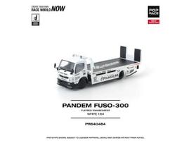 PRE-ORDER Pop Race Modeliukas 1/64 Pandem Fuso 300 Flatbad Transporter, white