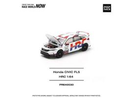 PRE-ORDER Pop Race Modeliukas 1/64 Honda Civic Type R (FL5) #271, white/red/blue