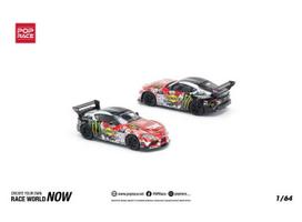 PRE-ORDER Pop Race Modeliukas 1/64 2024 Pandem GR Supra D1GP Daigo Saito, various
