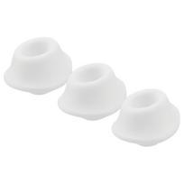 Womanizer Premium M - papildomas čiulptuko rinkinys - baltas (3 vnt)