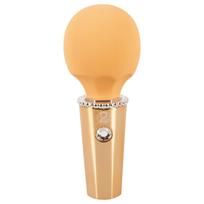 You2Toys - mini wand masažuoklis vibratorius - įkraunamas - geltonas