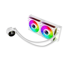Gamemax CPU Liquid Cooler | ICEBURG 240 DIGITAL WH | White
