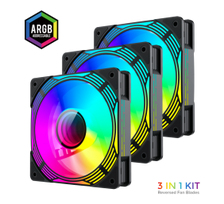 Gamemax Case Fan | KF300R BK | Black
